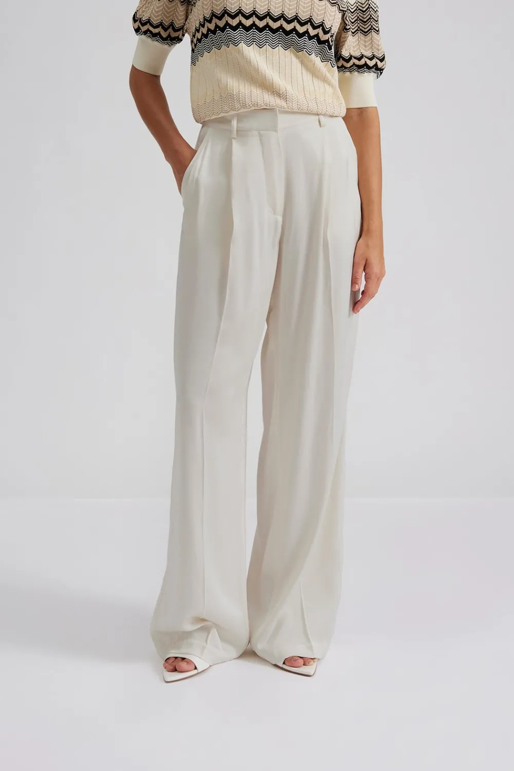 Malina Carlotta satin pants