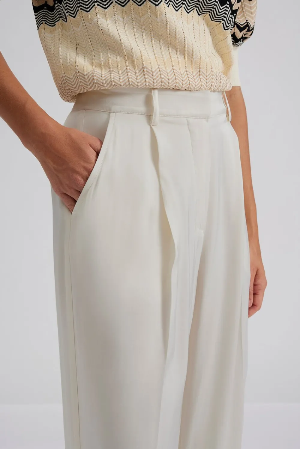 Malina Carlotta satin pants