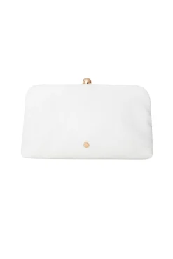 Malina Läderclutch