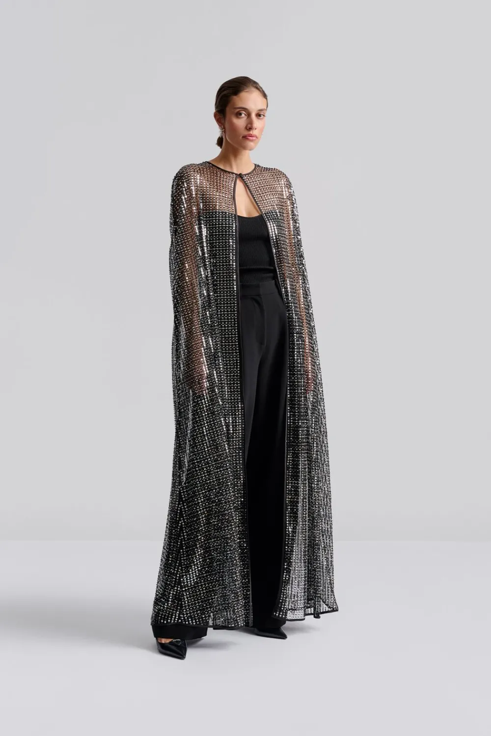 Malina Tilda maxi cape